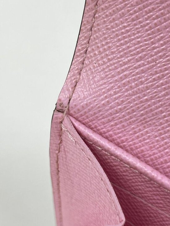 Louis Vuitton Portefeuille Sarah Bill Purse Coin Wallet Monogram Brown - Picture 4 of 9